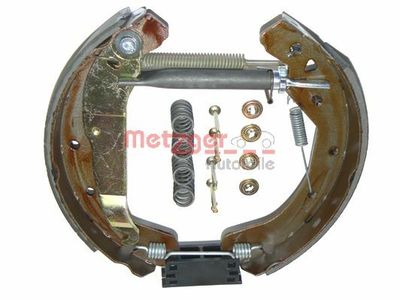BREMSBACKENSATZ METZGER AUTOTEILE MG672V 1