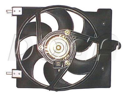 Вентилятор, охлаждение двигателя DOGA ECI011 для CITROËN AX