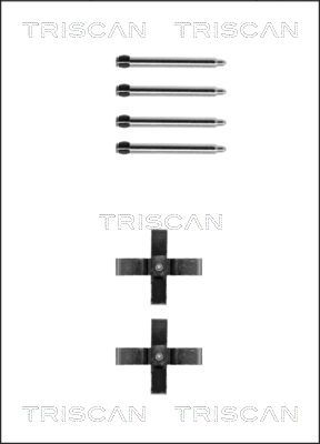 TRISCAN 8105 101590 Комплектуючі дискового гальмівного механізму 