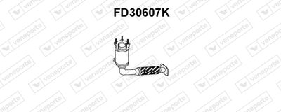 VENEPORTE FD30607K Каталізатор  для MAZDA (Мазда)