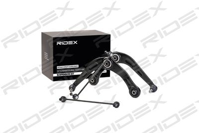 RIDEX 772S0022 Рычаг подвески  для PEUGEOT 206 Наклонная задняя часть (2A/C) 1.6 16V