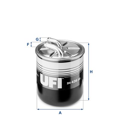 Filtr paliwa UFI 24.436.00 produkt
