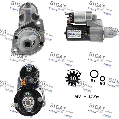 стартер SIDAT S12BH0276