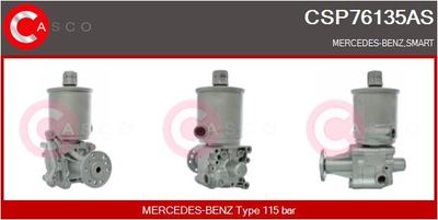 CASCO Hydraulikpumpe, Lenkung Brand New HQ (CSP76135AS)