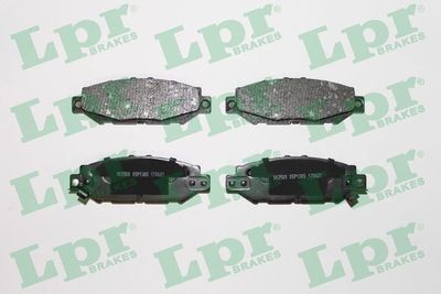 Комплект тормозных колодок, дисковый тормоз LPR 05P1385 для LEXUS GS