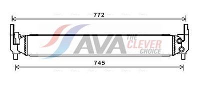 RADIATOR TEMPERATURA SCAZUTA INTERCOOLER