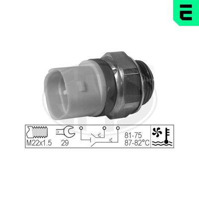 COMUTATOR TEMPERATURA VENTILATOR RADIATOR ERA 330222