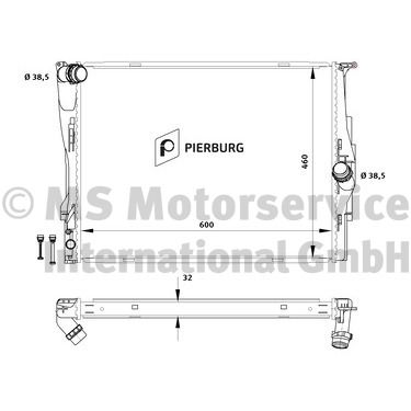KüHLER MOTORKüHLUNG PIERBURG 714928020 2