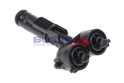 Washer fluid jet, headlight cleaning
