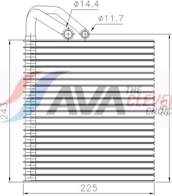EVAPORATOR AER CONDITIONAT