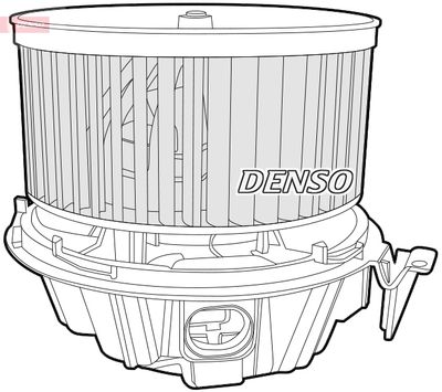 DENSO DEA37001 Вентилятор салона  для DACIA DUSTER (Дача Дустер)