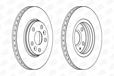 BREMSSCHEIBE CHAMPION 562730CH 1