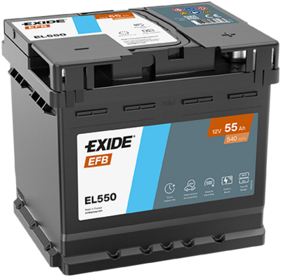 startovací baterie EXIDE EL550