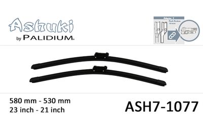 ASHUKI by Palidium ASH7-1077 Щетка стеклоочистителя  для PORSCHE BOXSTER (Порш Боxстер)