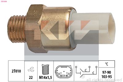 COMUTATOR TEMPERATURA VENTILATOR RADIATOR