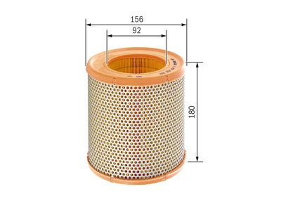 BOSCH Luftfilter