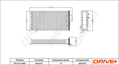 FILTRU AER HABITACLU DR!VE+ DP1110120300