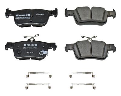 Remblokken set Achter ((EN) for electric vehicles), past: FORD USA MUSTANG MACH-E Electric 07.20-