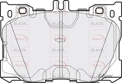 Brake Pad Set APEC PAD2139B