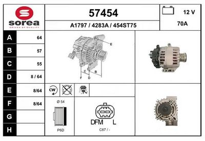 GENERATOR EAI 57454