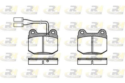 Комплект тормозных колодок, дисковый тормоз ROADHOUSE 2014.01 для ALFA ROMEO 90