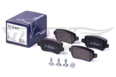 Sada brzdových platničiek kotúčovej brzdy TOMEX Brakes 12971