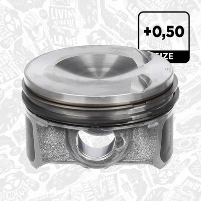 PISTON ET ENGINETEAM PM006350 1