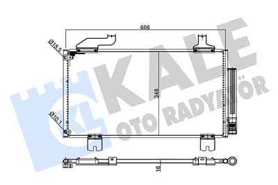 KALE OTO RADYATÖR 345715 Радиатор кондиционера для HONDA ACCORD VIII универсал (CW) 2.4 i (CW2) KALE OTO RADYATÖR 345715 Радиатор кондиционера для HONDA ACCORD VIII универсал (CW) 2.4 i (CW2)
