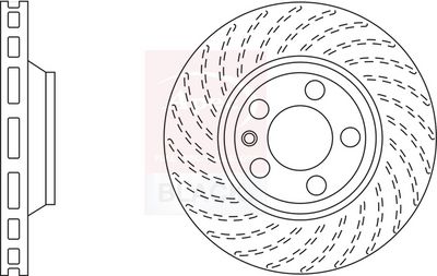 APEC Brake Disc DSK2310B