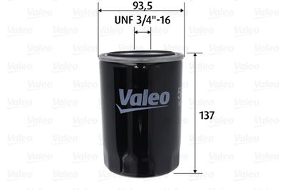 VALEO 586101 Масляный фильтр  для NISSAN URVAN (Ниссан Урван)
