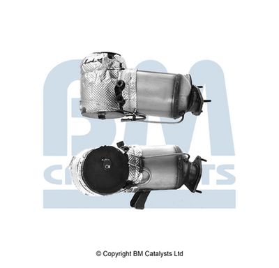 Filtr sadzy / filtr cząstek stałych, układ wydechowy BM CATALYSTS 36010405