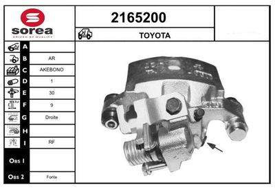 ETRIER FRANA EAI 2165200