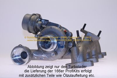 LADER AUFLADUNG SCHLÜTTER TURBOLADER 16600280EOL 1