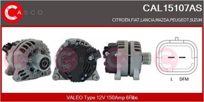 generátor CASCO CAL15107AS