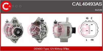 Генератор CASCO CAL40493AS для SUZUKI SWIFT