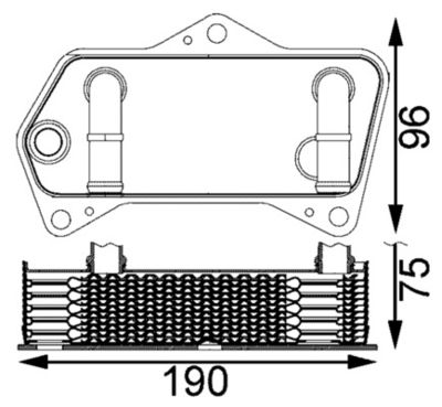 MAHLE Ölkühler, Automatikgetriebe