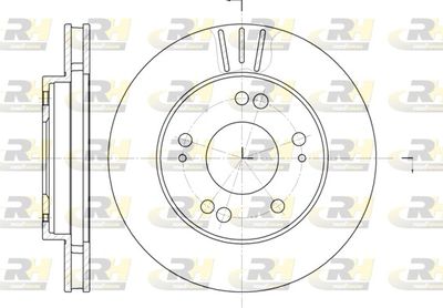 спирачен диск ROADHOUSE 61220.10
