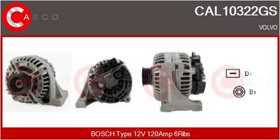 GENERATOR / ALTERNATOR CASCO CAL10322GS