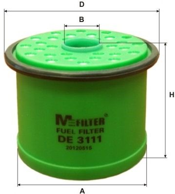 MFILTER DE 3111 Паливний фільтр 