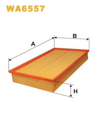 Air Filter WIX FILTERS WA6557