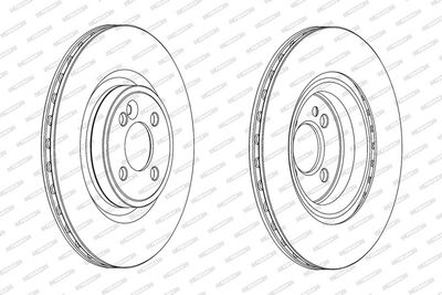 DISC FRANA FERODO DDF2127C 1