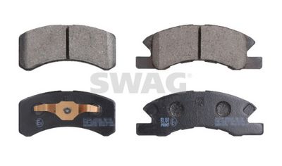 комплект спирачно феродо, дискови спирачки SWAG 33 10 7518