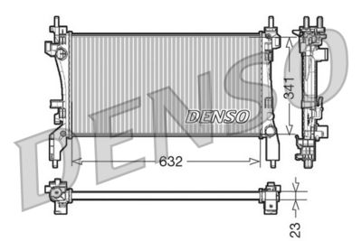 DENSO DRM07040 Крышка радиатора  для FIAT QUBO (Фиат Qубо)