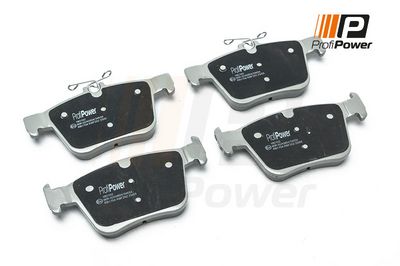stabdžių trinkelių rinkinys, diskinis stabdys 1B2102 ProfiPower