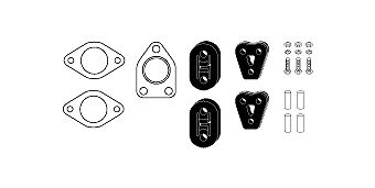 SET MONTARE SISTEM DE ESAPAMENT