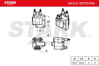 запалителна бобина STARK SKCO-0070169