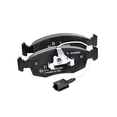 BREMSBELAGSATZ SCHEIBENBREMSE DELPHI LP2288 28