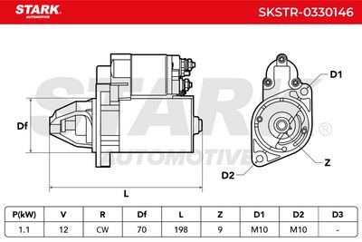 стартер STARK SKSTR-0330146