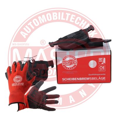 Zestaw klocków hamulcowych, hamulce tarczowe MASTER-SPORT GERMANY 13046144342T-SET-MSP