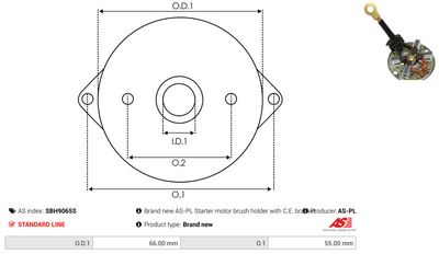 CAPAC SOC CARBURATOR AS-PL SBH9065S 1